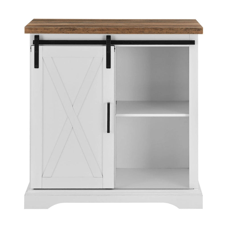 Middlebrook Wind Gap 32-inch Sliding Barn Door Cabinet
