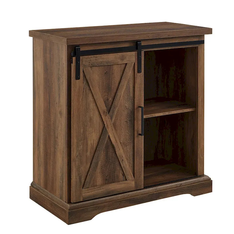 Middlebrook Wind Gap 32-inch Sliding Barn Door Cabinet