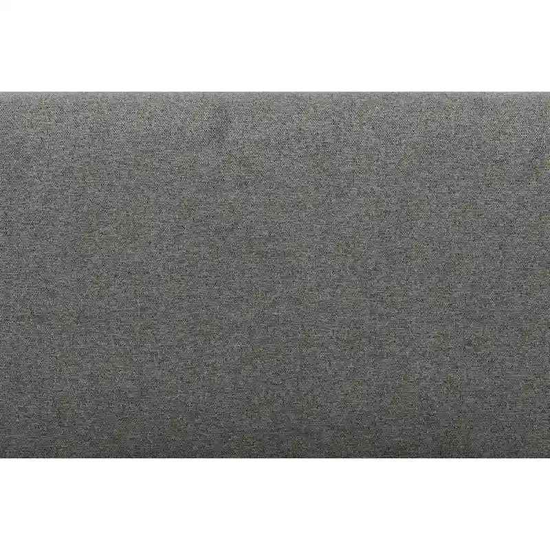 Pull-Out Sleeper Sofa Memory Foam Mattress Full Size Polyester Anthracite Silver