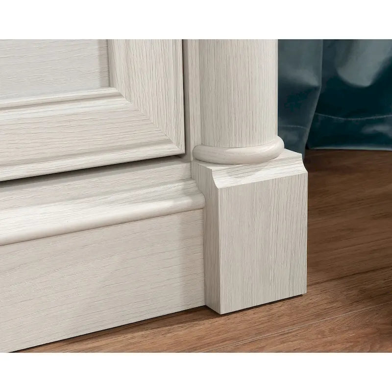 2-Drawer Lateral File Cabinet Full Extension Letter Legal Wood Split Oak Cherry Glacier